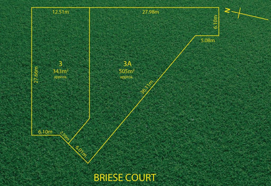 3 & 3A (PROPOSED) BRIESE CT, FINDON, SA 5023