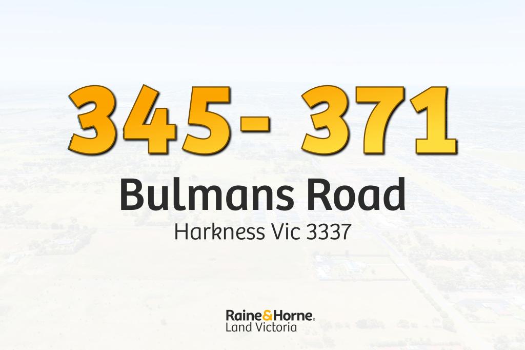 345-371 Bulmans Rd, Harkness, VIC 3337