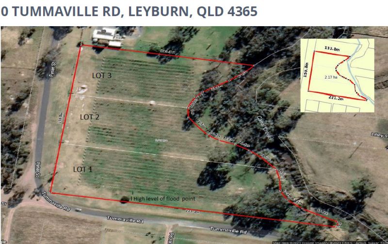 Lots 1-3 Tummaville Rd, Leyburn, QLD 4365