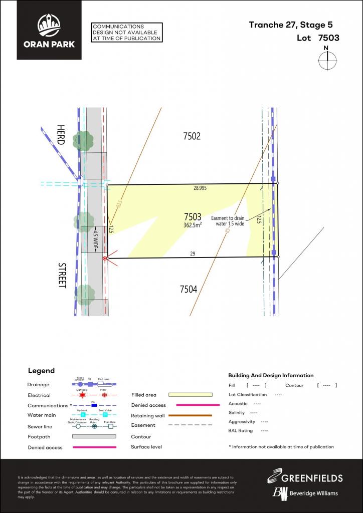 Lot 7503 Tranche  27-5 Accs, Oran Park, NSW 2570