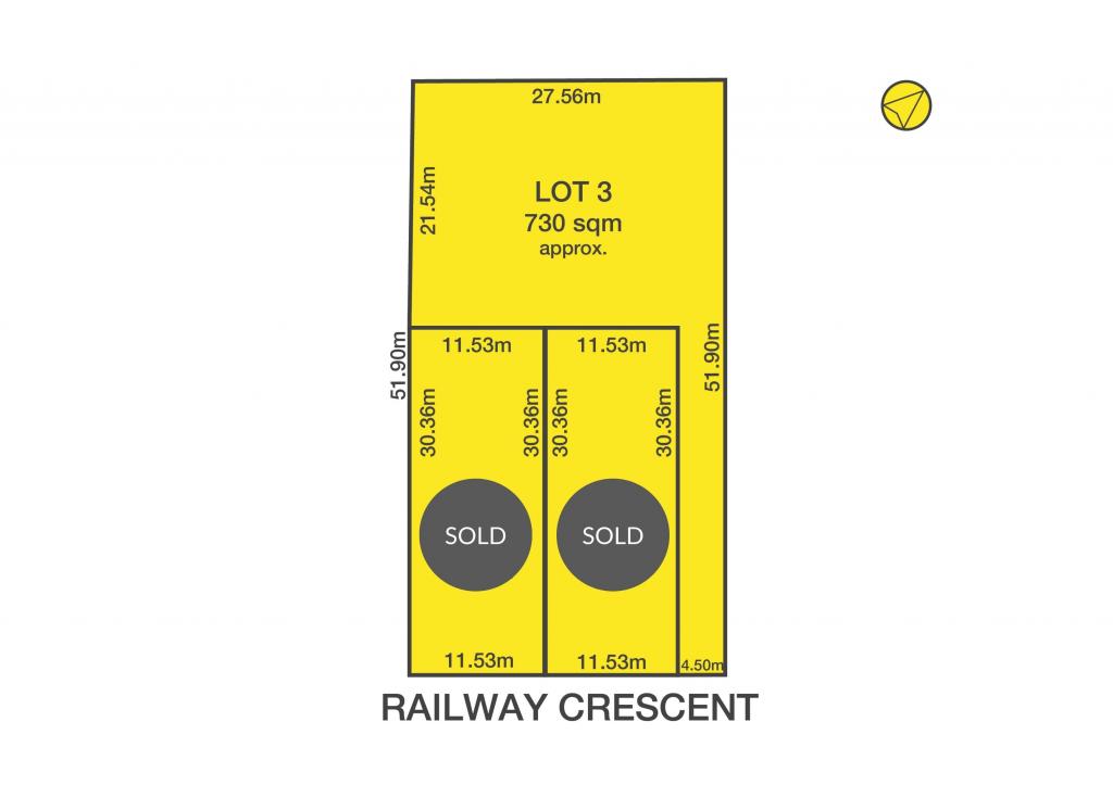 Proposed Allotments 1, 2 & 3/37 Railway Crescent, Evanston, SA 5116