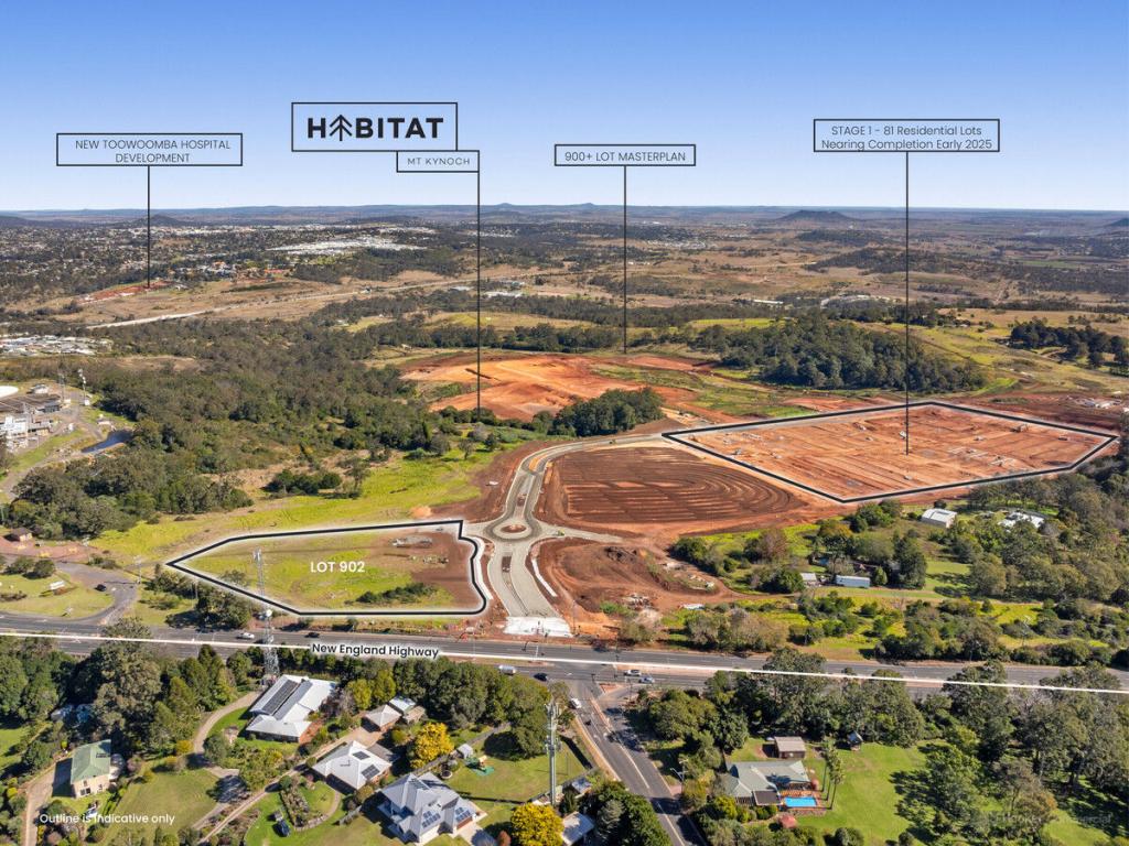 Lot 902/1-5 New England Hwy, Mount Kynoch, QLD 4350