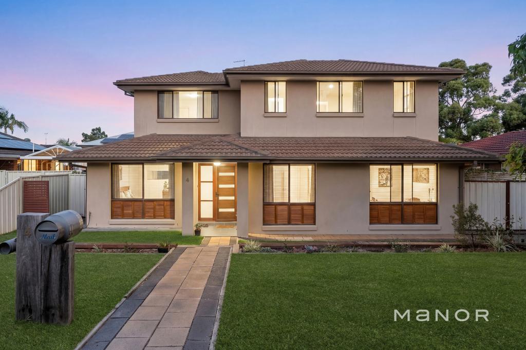 4 Benbury St, Quakers Hill, NSW 2763