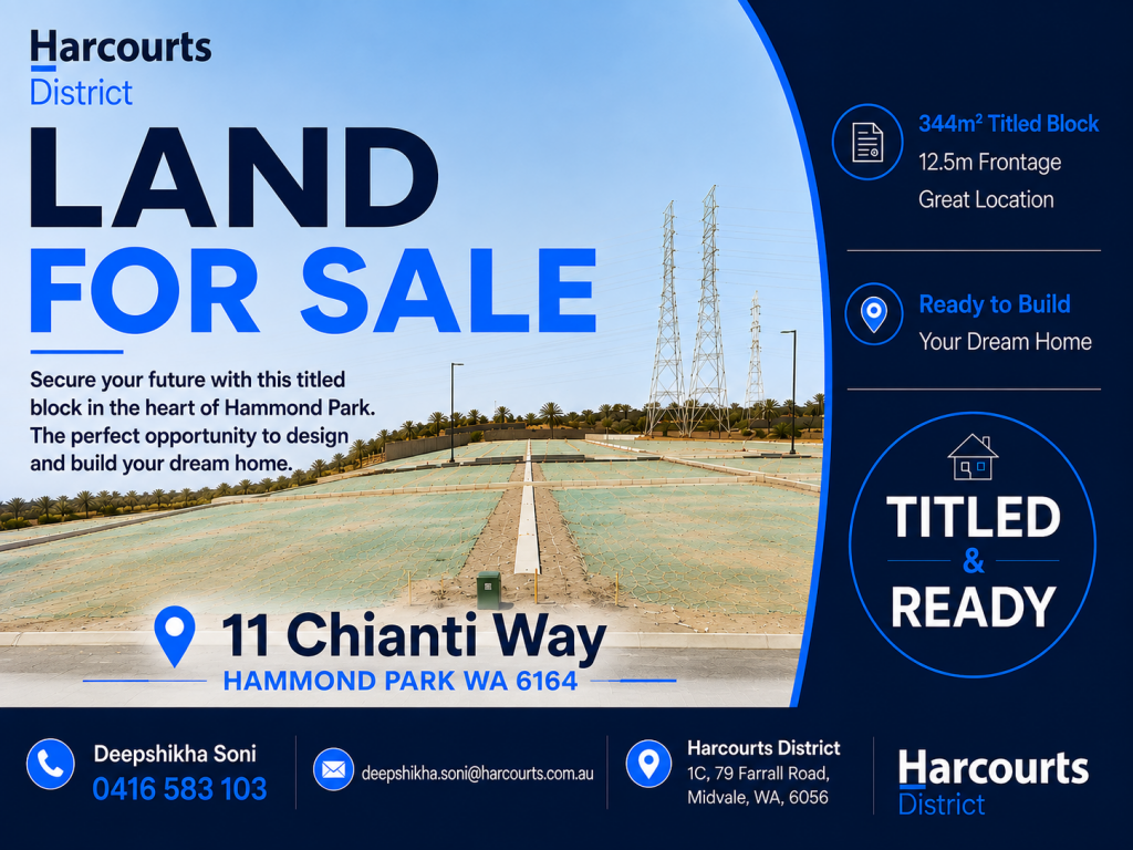11 CHIANTI WAY, HAMMOND PARK, WA 6164