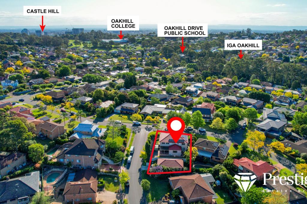 12 ERLESTOKE PL, CASTLE HILL, NSW 2154