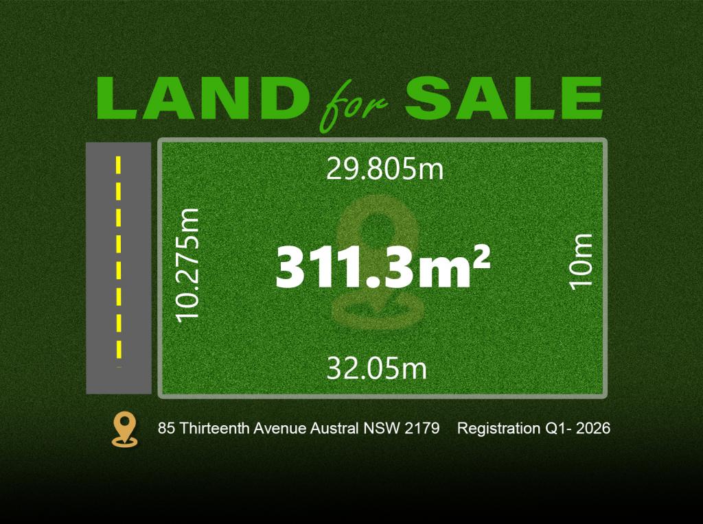 Lot 18x/85 Thirteenth Ave, Austral, NSW 2179