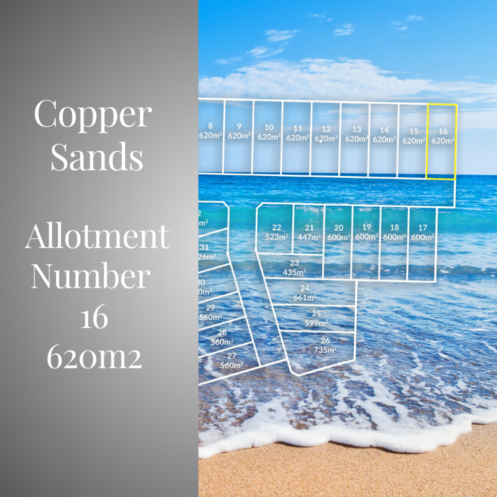 Lot 16 Copper Sands, North Beach, SA 5556