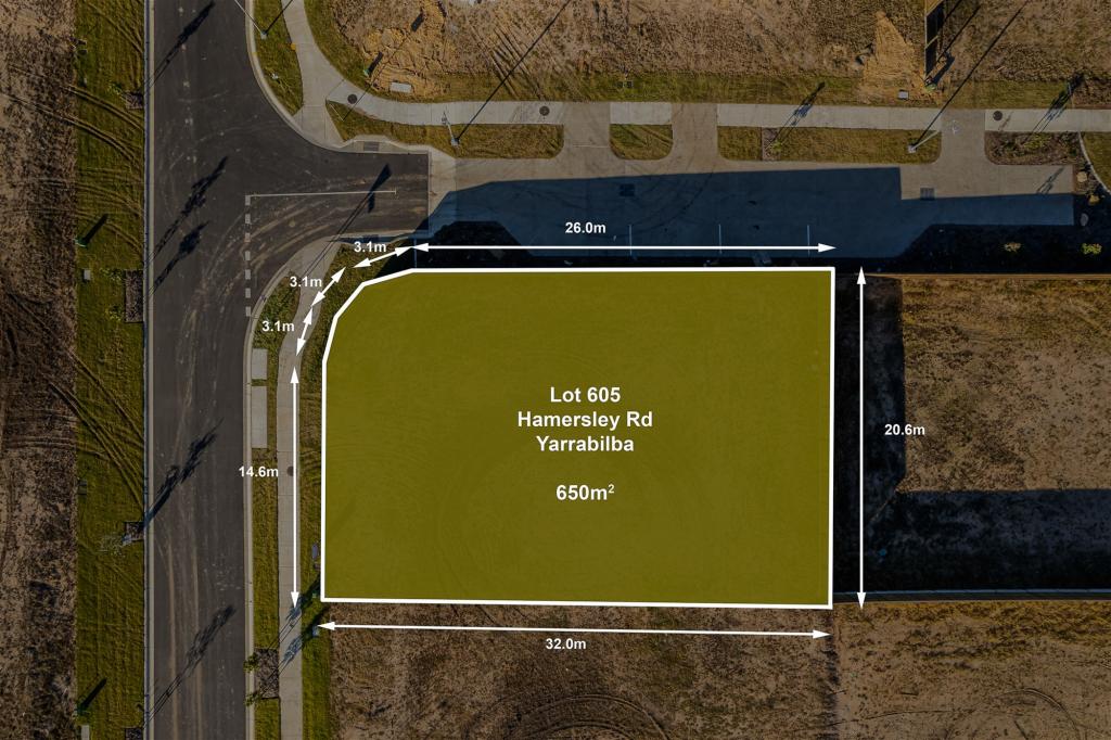 LOT 605 HAMERSLEY RD, YARRABILBA, QLD 4207