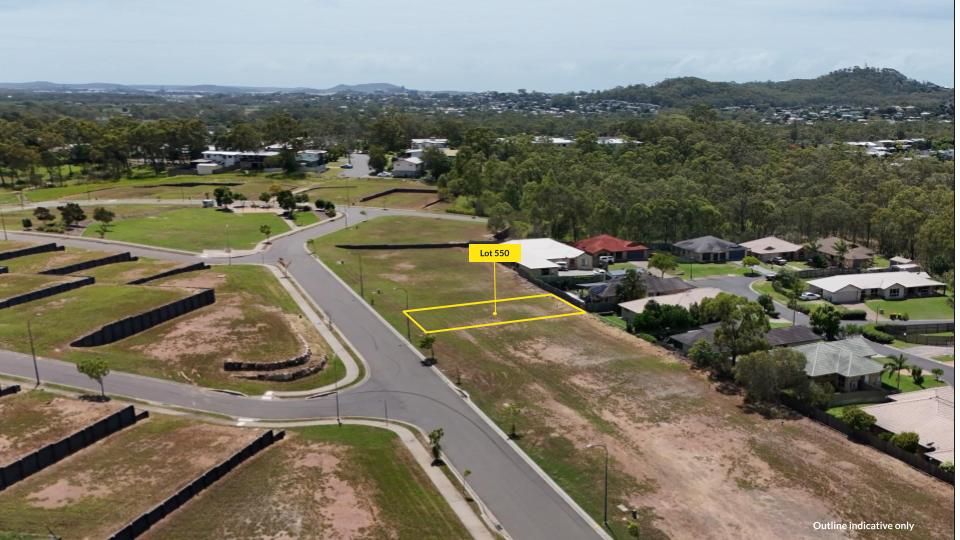 Lot 550 Brindabella Pde, New Auckland, QLD 4680