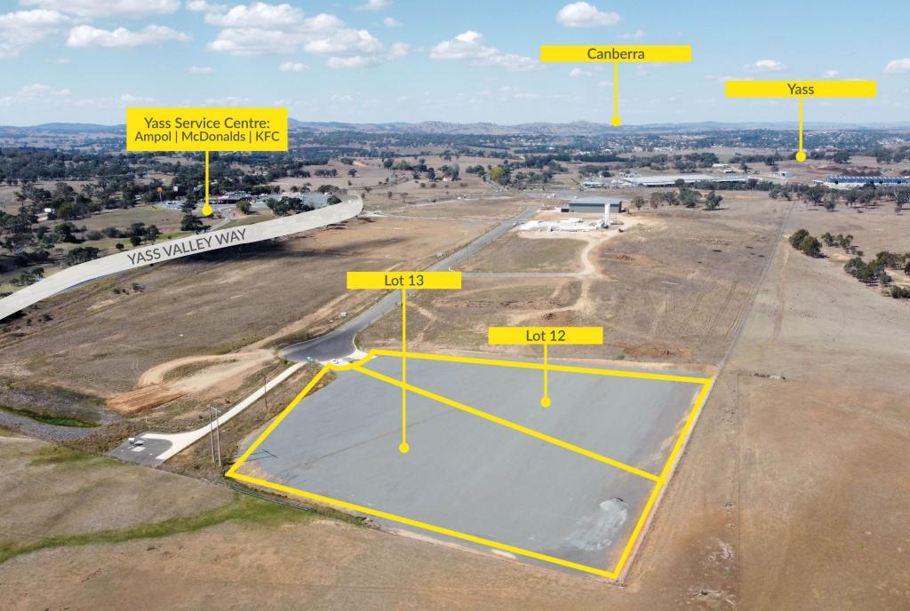 Lot 12 & Lot 13 Yass Industrial Park, Yass, NSW 2582