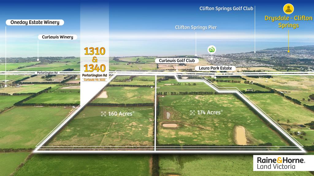 1310 & 1340 Portarlington Rd, Curlewis, VIC 3222