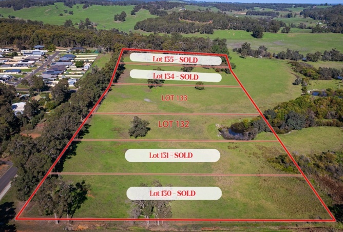 LOT 132 | 133 THOMSON ST, DONNYBROOK, WA 6239