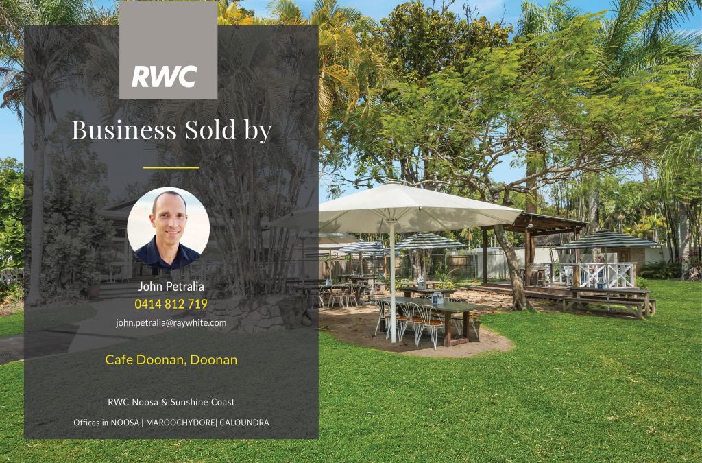 Cafe Doonan Located At 777 Eumundi Noosa Rd, Doonan, QLD 4562