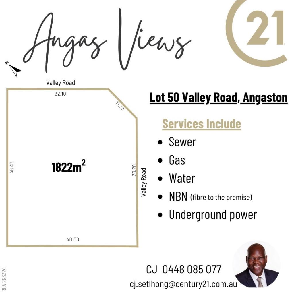 Lot 50 Valley Rd, Angaston, SA 5353