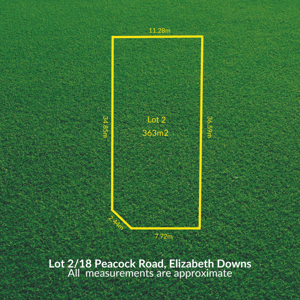 LOT 2/18 PEACOCK RD, ELIZABETH DOWNS, SA 5113