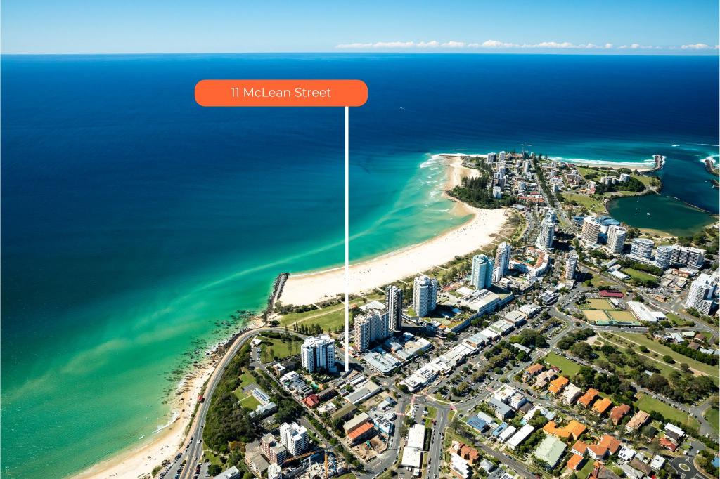 11 MCLEAN ST, COOLANGATTA, QLD 4225