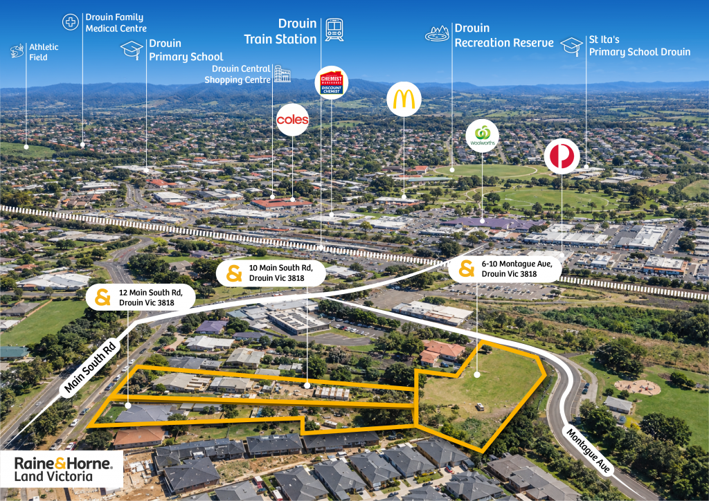 10 AND 12 MAIN SOUTH RD, DROUIN, VIC 3818