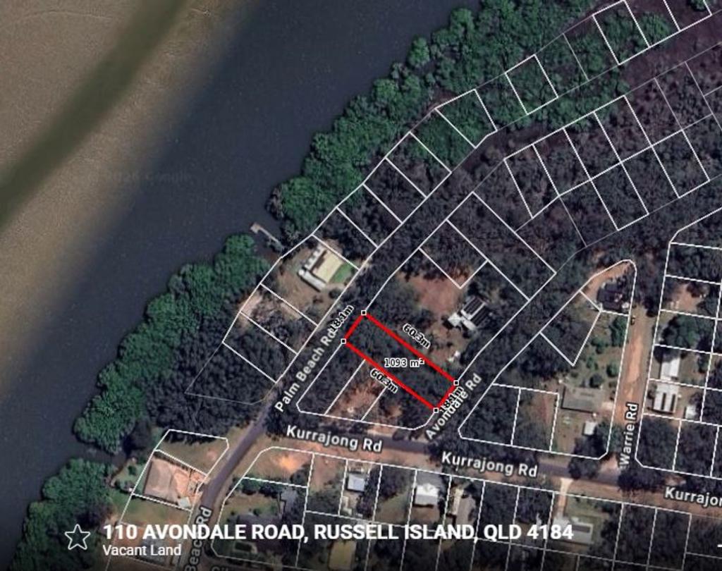 110 AVONDALE RD, RUSSELL ISLAND, QLD 4184