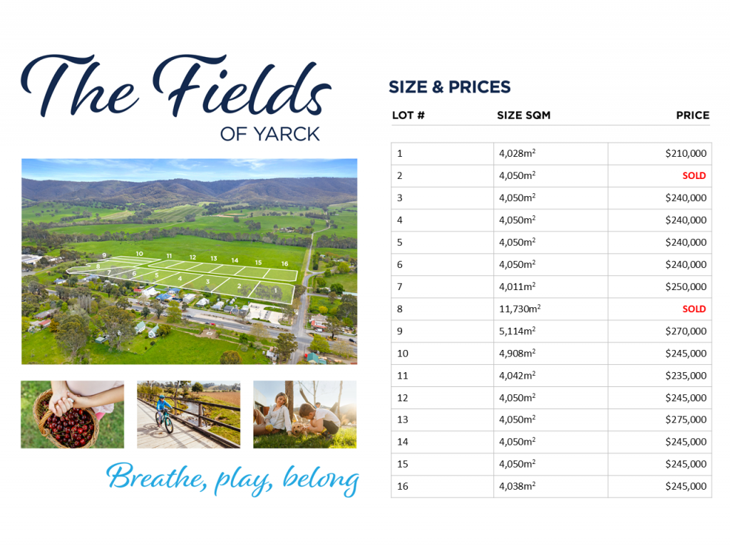 Lot 1 - 16/13 Old Yarck Rd, Yarck, VIC 3719
