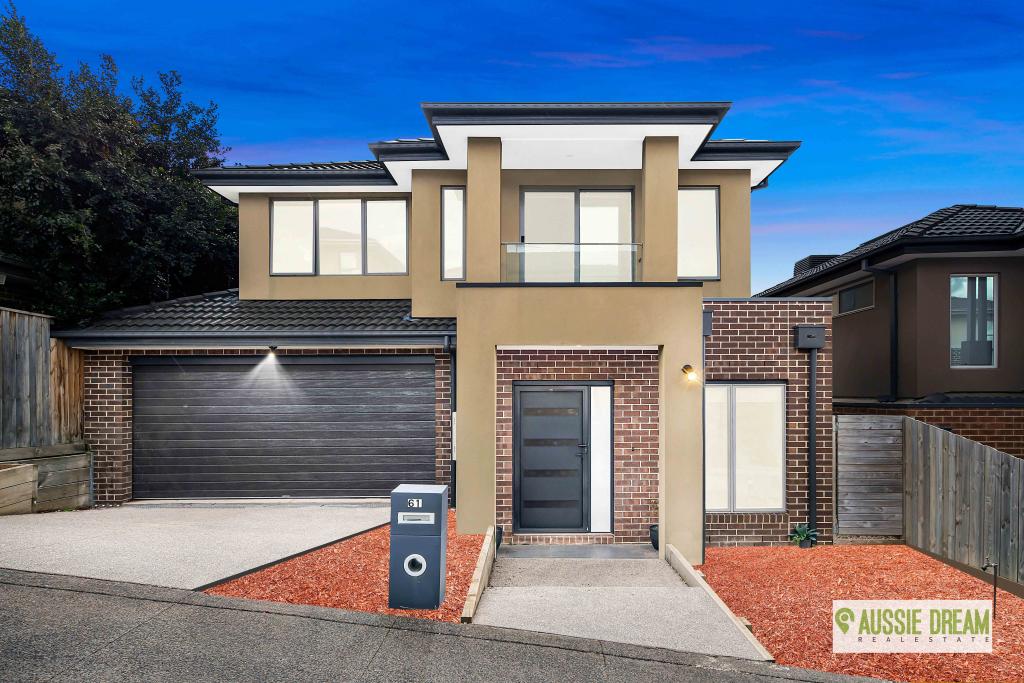 61 MORELLO CIR, DONCASTER EAST, VIC 3109