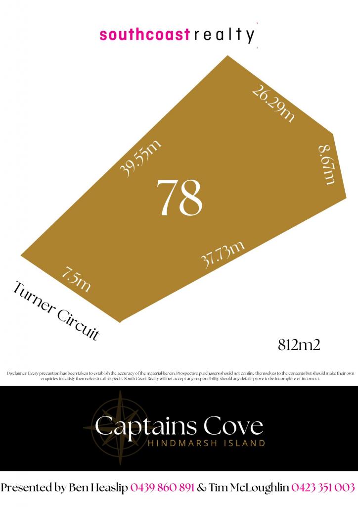 Lot Allotment 78/Lot 604 Fraser Dr, Hindmarsh Island, SA 5214
