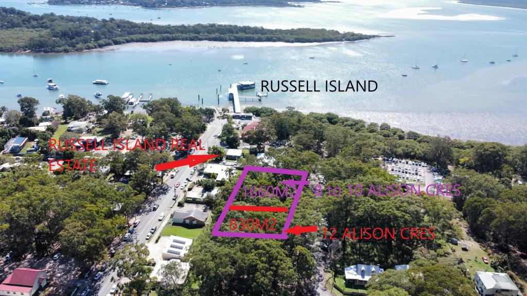 8-10 ALISON CRES, RUSSELL ISLAND, QLD 4184