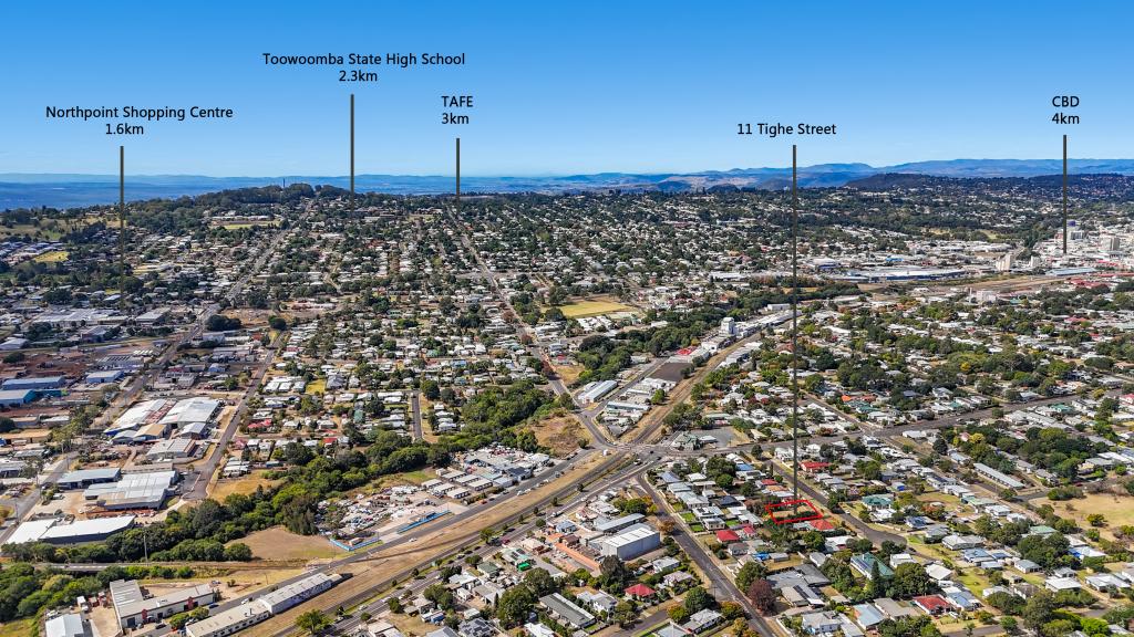 11 TIGHE ST, NEWTOWN, QLD 4350