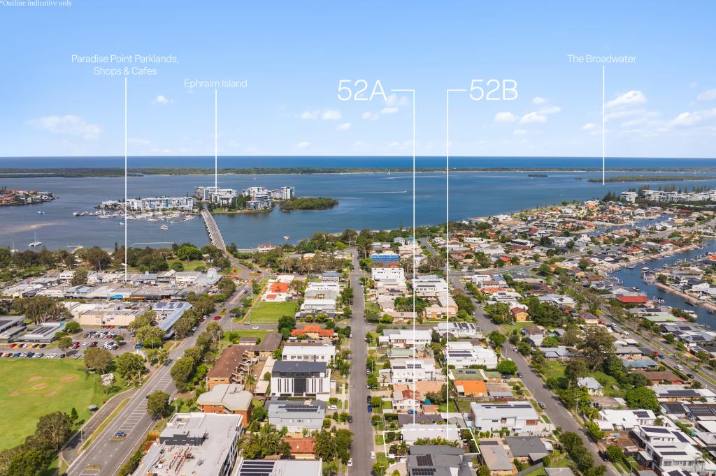 52A & 52B MILTON AVE, PARADISE POINT, QLD 4216