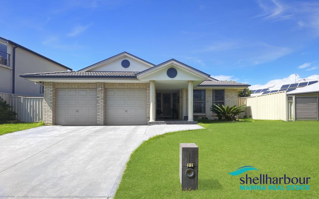 22 Stradbroke Ave, Shell Cove, NSW 2529