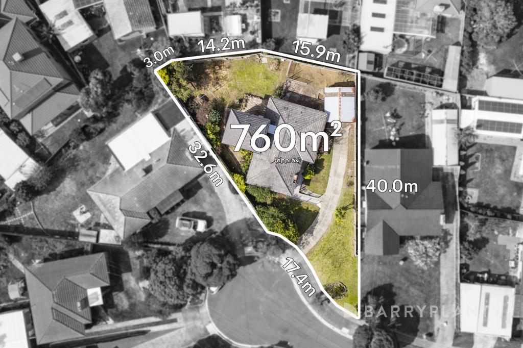 6 KENSINGTON CT, MULGRAVE, VIC 3170