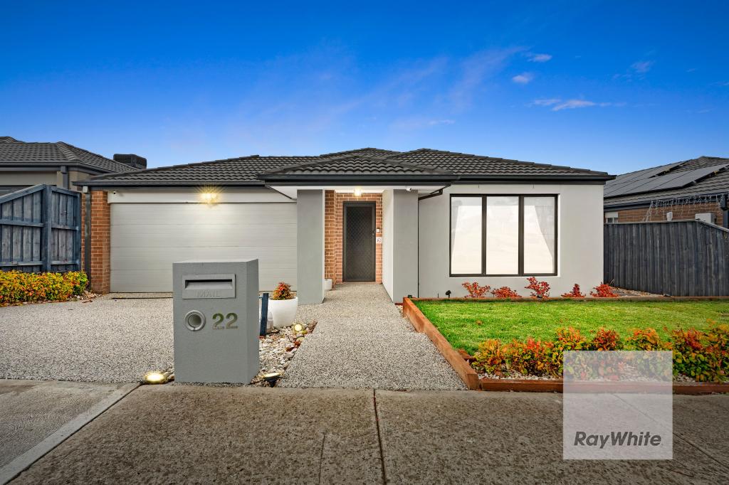 22 NEWINGTON PDE, MERNDA, VIC 3754