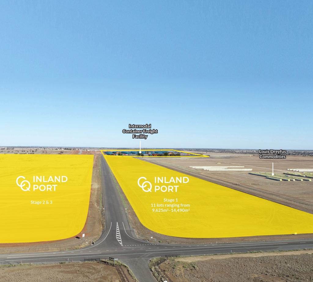 Cq Inland Port Drive Bonnie Doon Rd, Emerald, QLD 4720