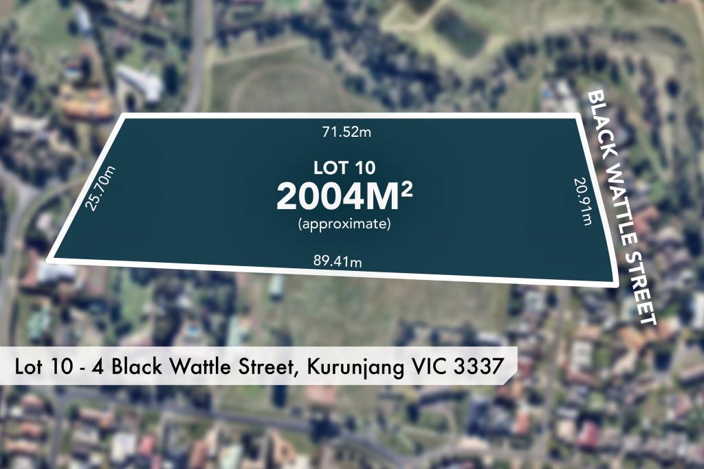 Lot 10 Black Wattle Street, Kurunjang, VIC 3337