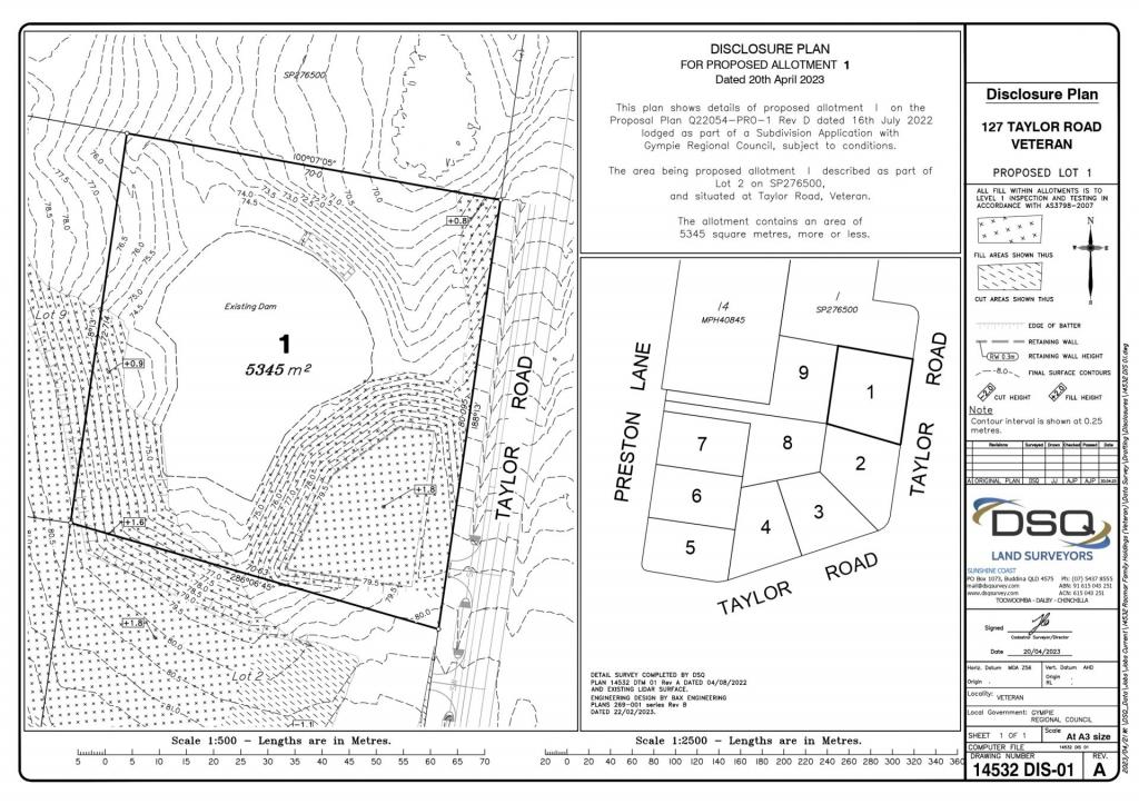 Lot 1 "Acres On Taylor", Veteran, QLD 4570