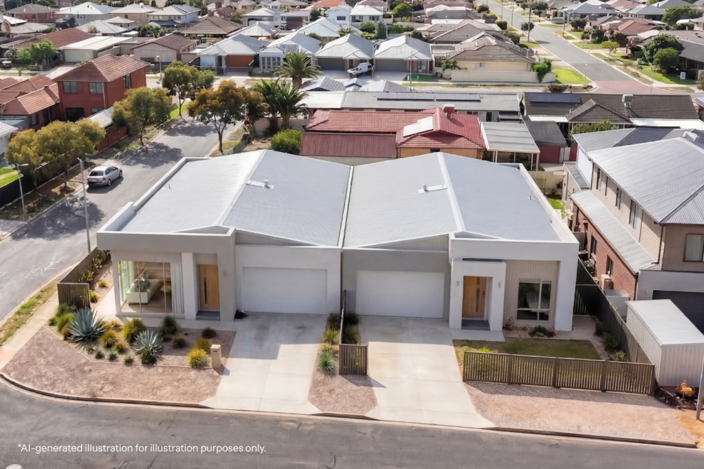 Proposed 1 & 2/5 Santiago St, West Lakes Shore, SA 5020