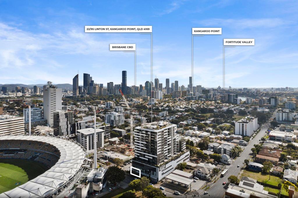 22/95 LINTON ST, KANGAROO POINT, QLD 4169