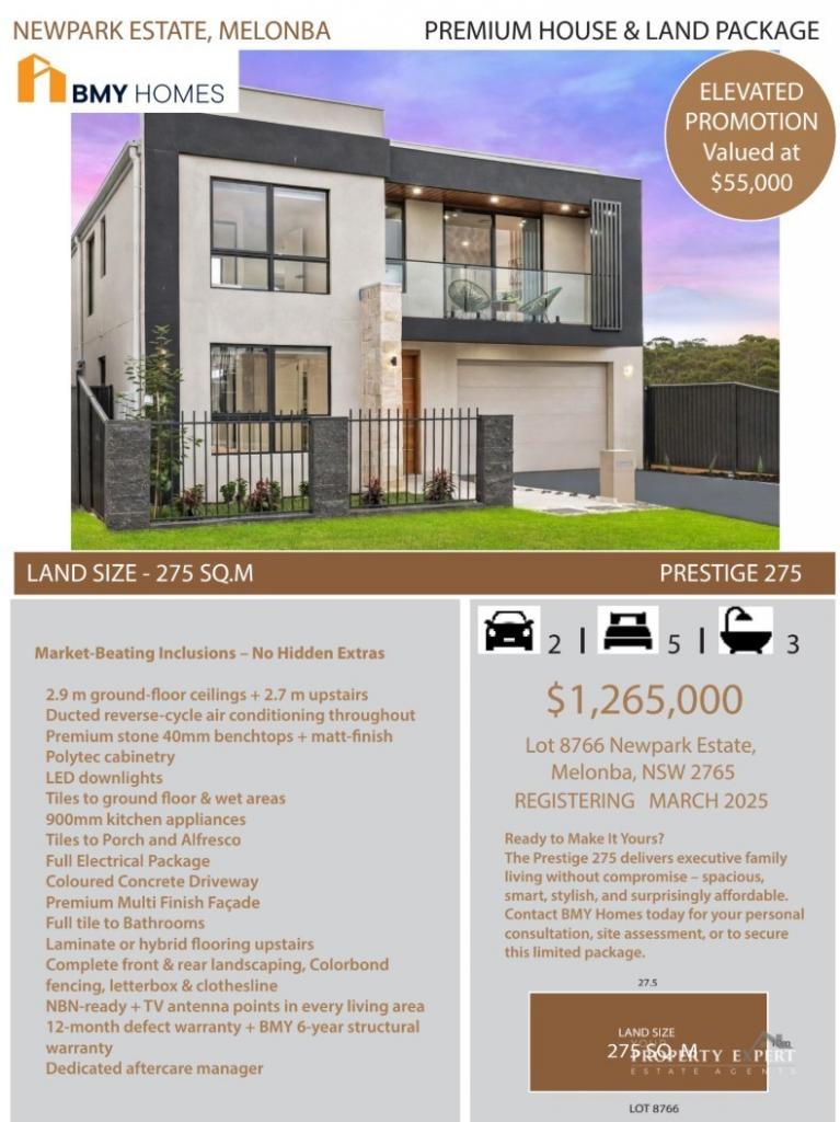 Lot 8766 Brushcherry St, Melonba, NSW 2765