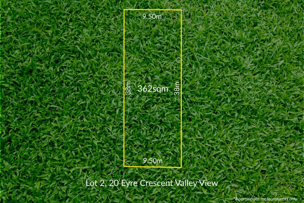 Lot 2/20 Eyre Cres, Valley View, SA 5093