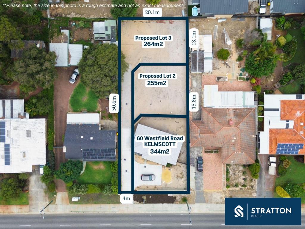 Prop Lot 2&3/60 Westfield Rd, Kelmscott, WA 6111