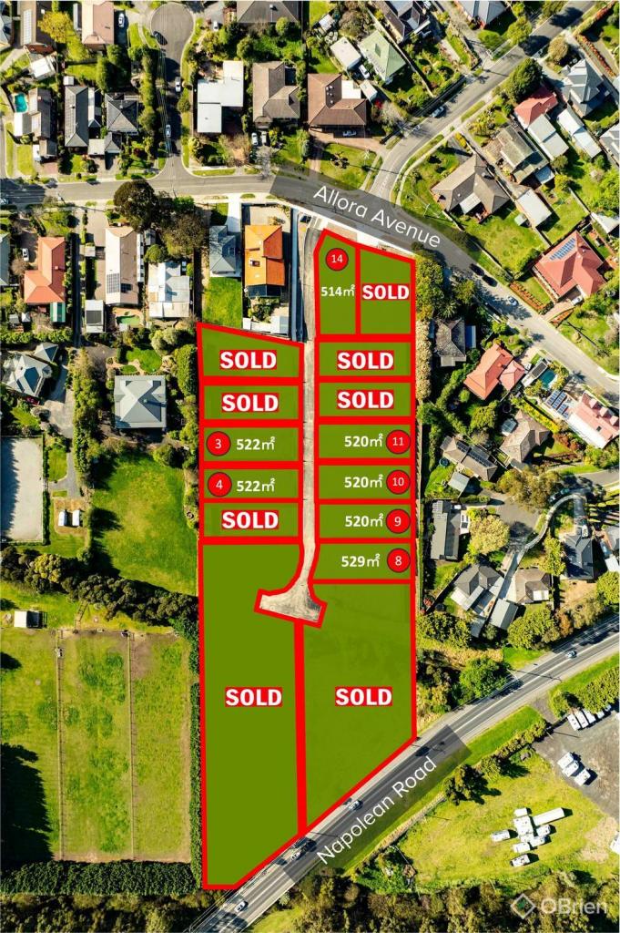 Lot 8 & 9/17 Allora Ave, Ferntree Gully, VIC 3156