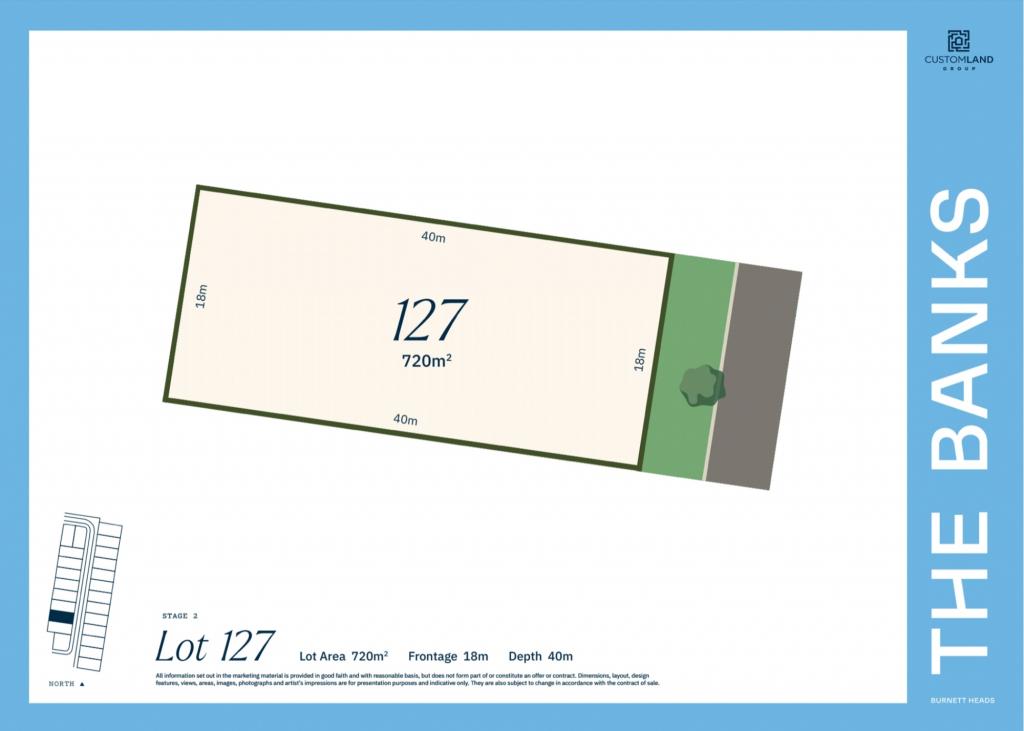 Lot 127 The Banks, Burnett Heads, QLD 4670
