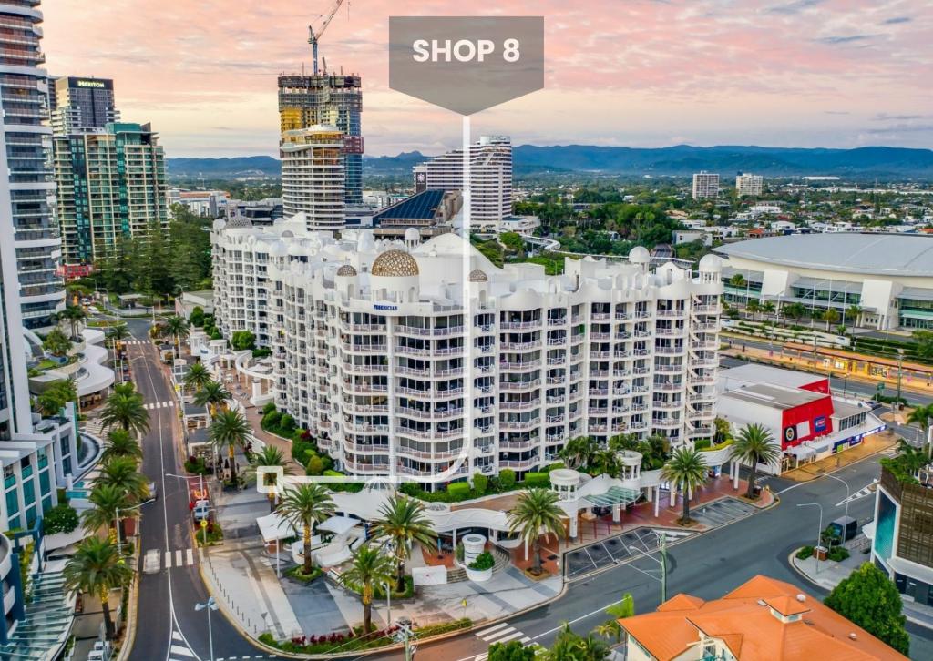 SHOP 8/90 SURF PDE, BROADBEACH, QLD 4218