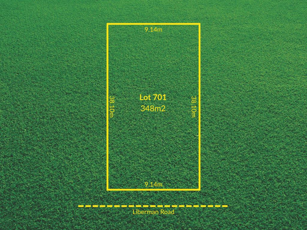 LOT 701/54 LIBERMAN RD, PARA HILLS, SA 5096