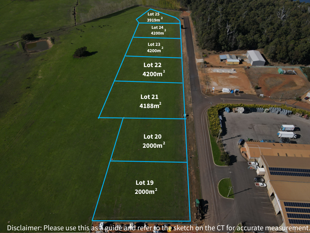 Lots 14 - 25 Arkley Street & Wetherell St, Manjimup, WA 6258