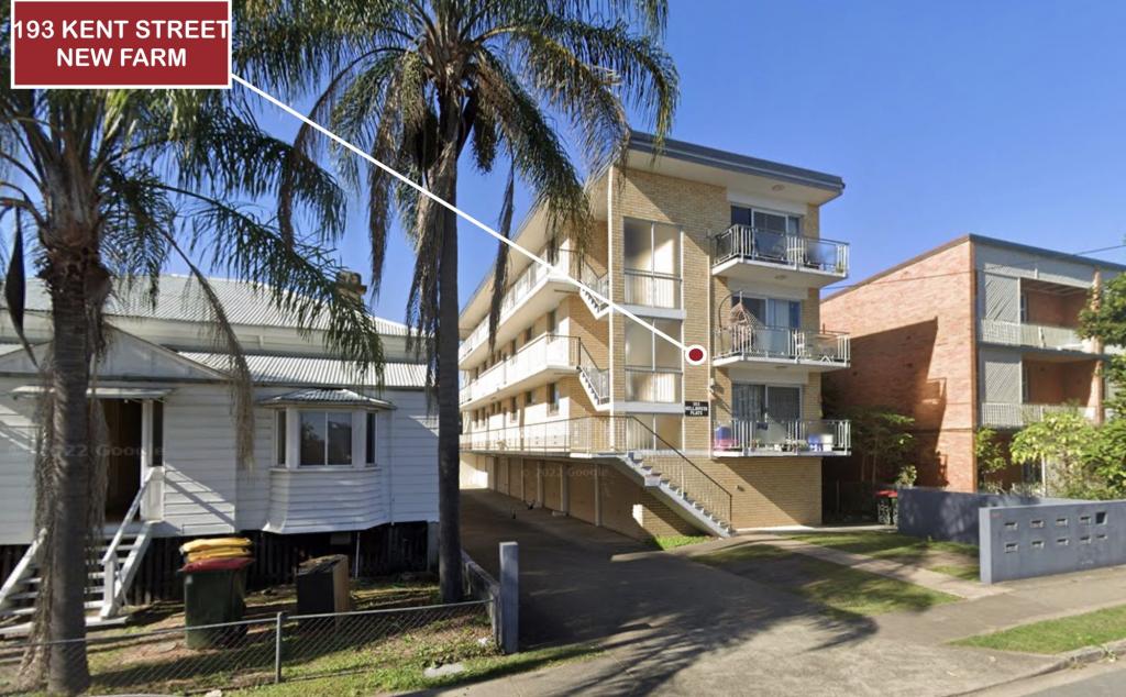 2/193 Kent St, New Farm, QLD 4005