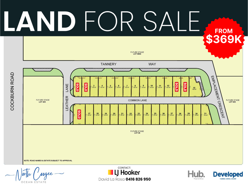 Lot 2/Lot 30 Cockburn Rd, North Coogee, WA 6163