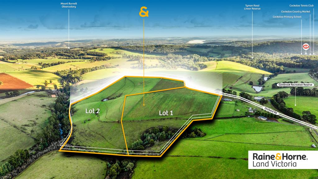 LOT 1 & 2/51 ORCHARD RD, GEMBROOK, VIC 3783