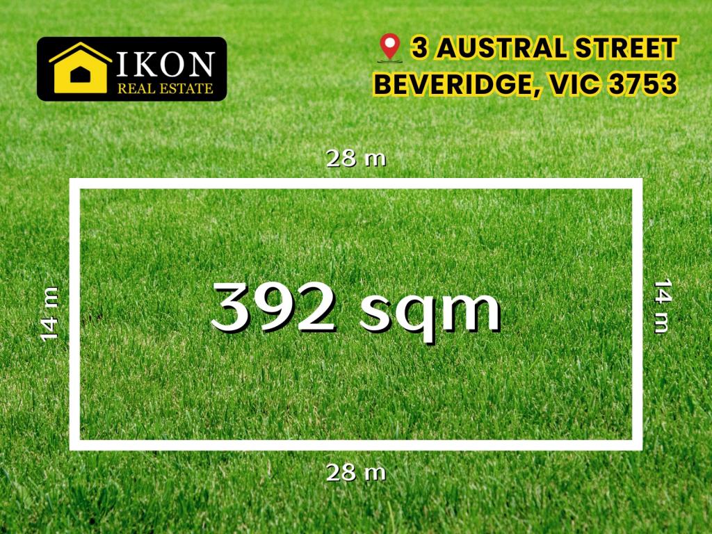 3 AUSTRAL ST, BEVERIDGE, VIC 3753