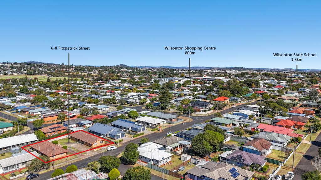 6-8 Fitzpatrick St, Wilsonton, QLD 4350