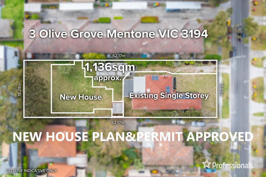 3 Olive Gr, Mentone, VIC 3194